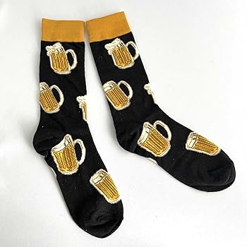 Amazon.co.jp: 父の日【3足セット☆ビール靴下】 靴下 BEER beer
